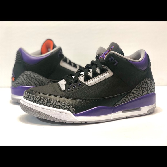Air Jordan 3 Retro Court Purple - Picture 1 of 9